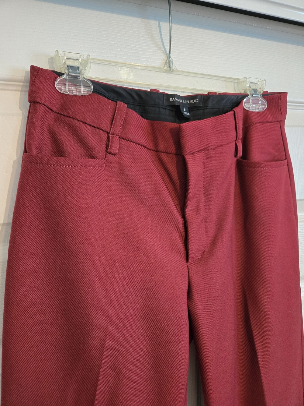 Banana Republic Red Dress Pants